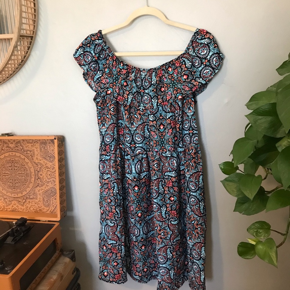 Boho patterned dress